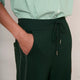 Minnie Ponte Trouser - Forest Green