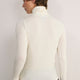 Macey Wool Blend Roll Neck Top - Ivory