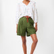 Macon Mirrored Blouse - White