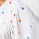 Macon Mirrored Blouse - White