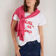 Maddy T-Shirt - Call Me Boss White