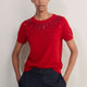 Madeleine Embellished Jumper - Red