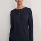 Madeleine Henley Jersey Top - Midnight