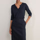 Madeleine Henley Jersey Top - Midnight