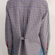 Madeleine Shirt - Chocolate/Midnight Check