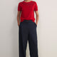 Madeleine Wool Trouser - Midnight