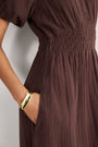 Maeva Dress - Cocoa