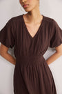 Maeva Dress - Cocoa