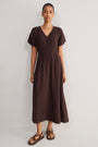 Maeva Dress - Cocoa
