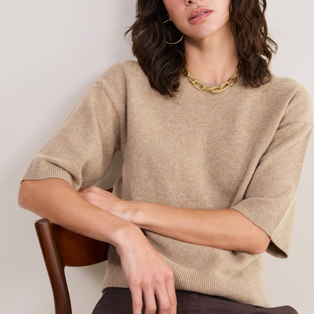 Maeve Knitted Top - Oatmeal