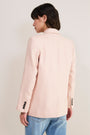 Maisie Double Breasted Blazer - Dusky Pink