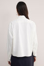 Maisie Pussybow Shirt - White
