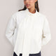 Maisie Pussybow Shirt - White