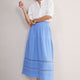 Margot Skirt - Riviera Blue