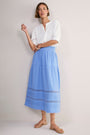Margot Skirt - Riviera Blue