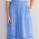 Margot Skirt - Riviera Blue