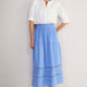 Margot Skirt - Riviera Blue