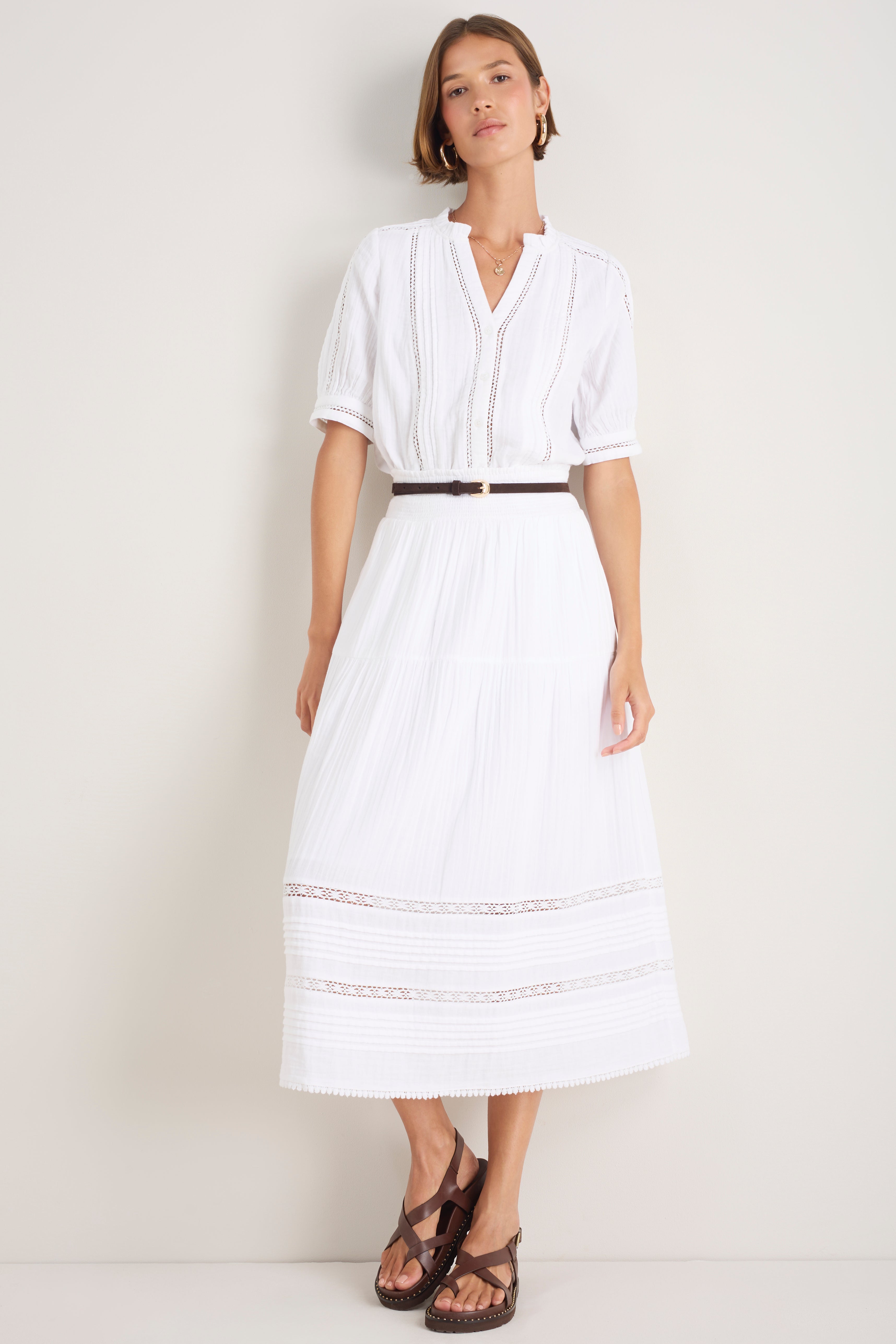 Margot Skirt - White