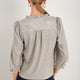 Mariam Top - Champagne Metallic