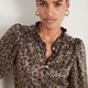 Mariam Top - Leopard Metallic