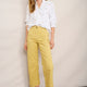 Marianne Chino Trouser - Buttermilk Yellow