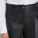 Marianne Faux Leather Trouser - Black