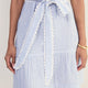 Marlow Short Dress - Sky Blue/White Stripe