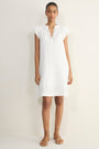 Marlow Short Dress - White