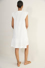 Marlow Short Dress - White