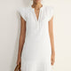 Marlow Short Dress - White