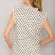 Marlow Top - Ivory Woodblock