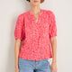 Melissa Blouse - Perfect Pink Daisy Floral