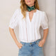 Melissa Blouse - White