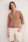 Mia Cardigan - Toffee