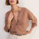 Mia Cardigan - Toffee