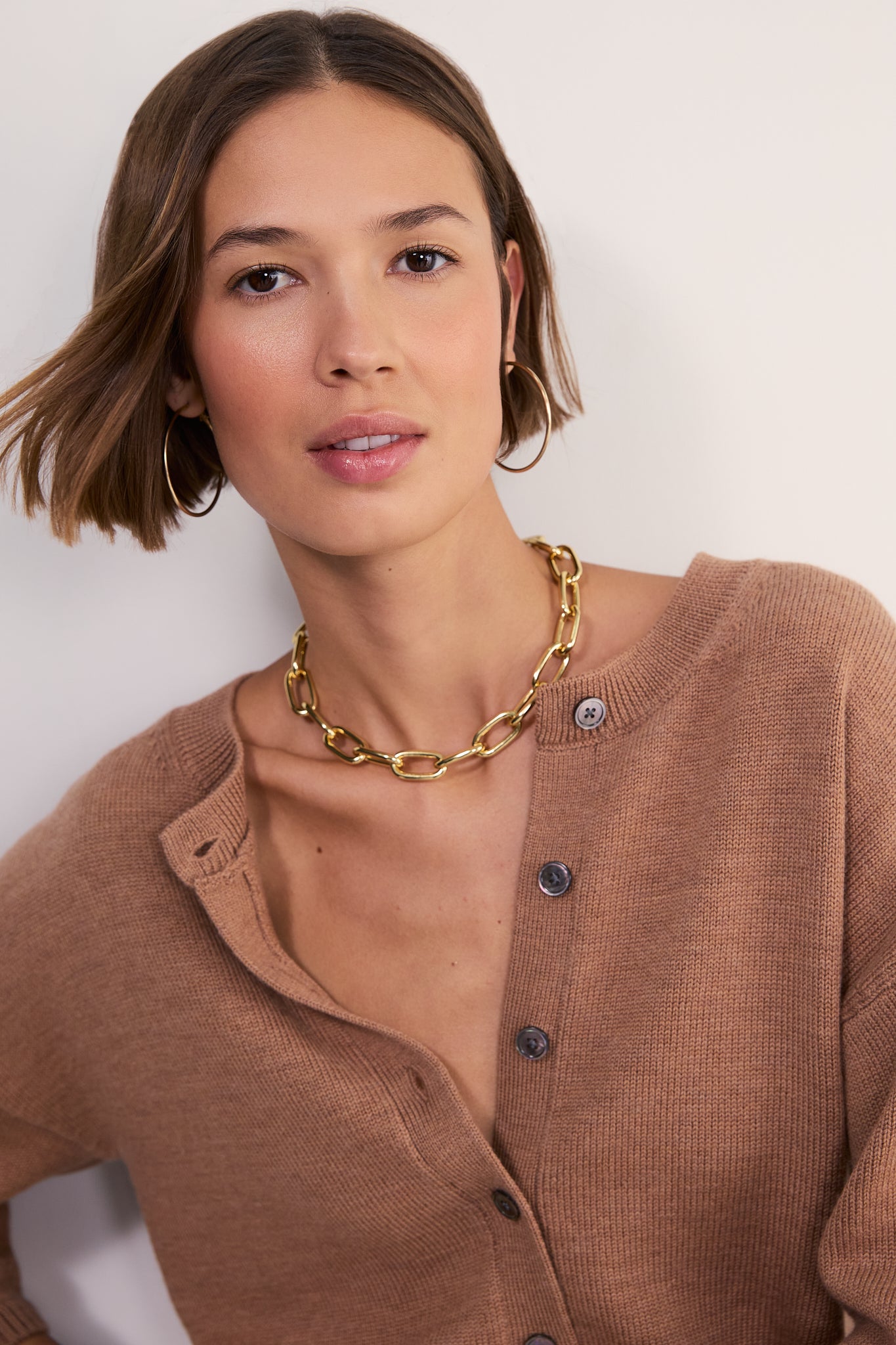 Mia Cardigan - Toffee