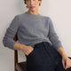 Mia Cashmere Jumper - Grey Marl