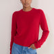 Mia Cashmere Jumper - Red