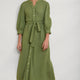 Misha Dress - Moss Green