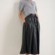 Mollie Faux Leather Skirt - Black