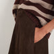Mollie Suede Skirt - Cocoa