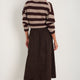 Mollie Suede Skirt - Cocoa