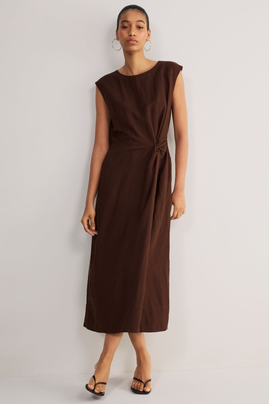 Monikh Dress - Cocoa