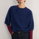 Myla Brushed Knitted Top - Midnight