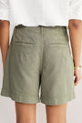 Myla Pleat Front Short - Olivine