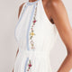 Mylah Dress - White Embroidered
