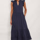 Nicolette Jersey Dress - Navy