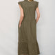 Nicolette Jersey Dress - Khaki