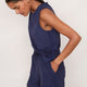 Nina Towelling Short - Midnight