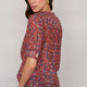 Noah Silk Blend Blouse - Pink Floral